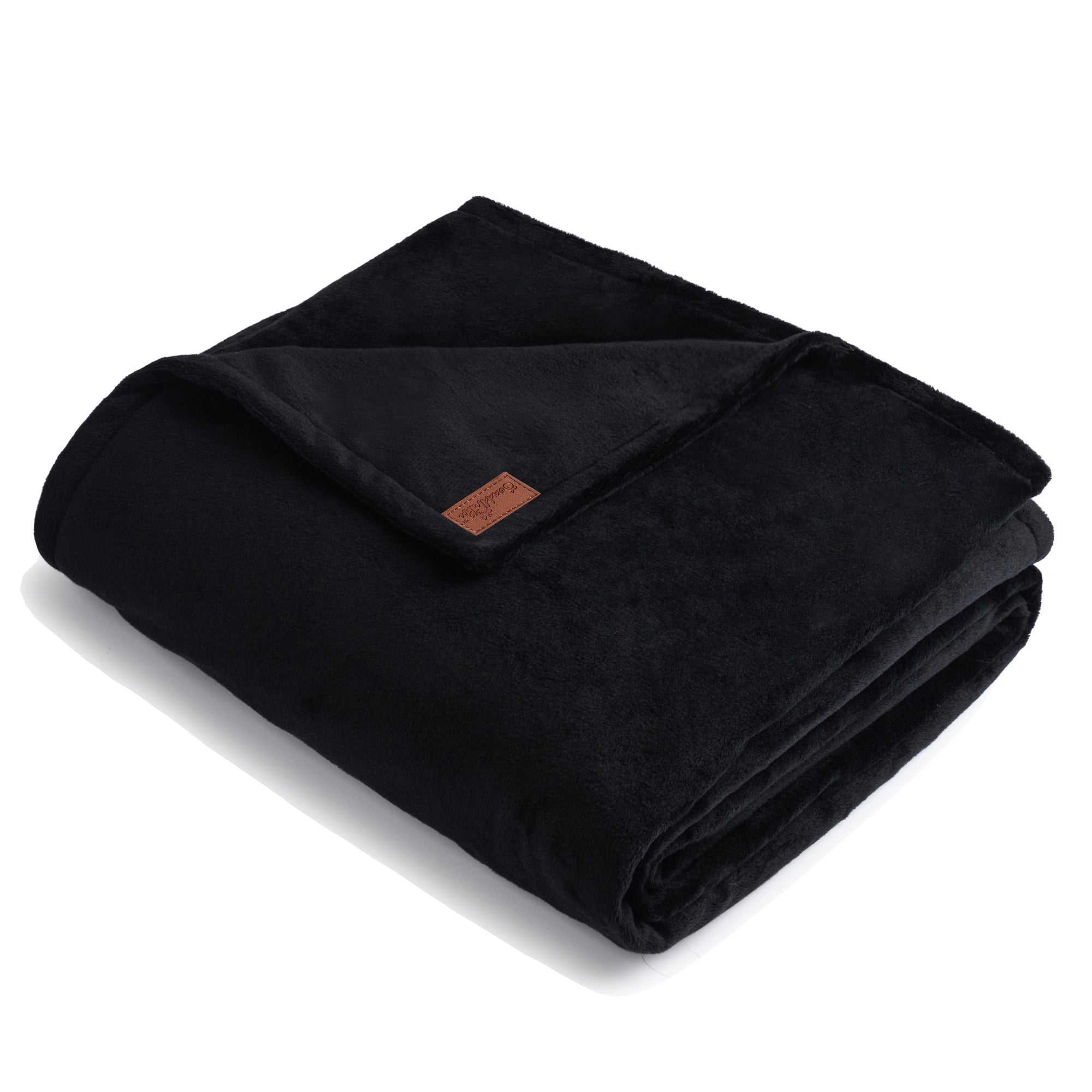 MegaBee Throw Blanket Black Swaddle Bee