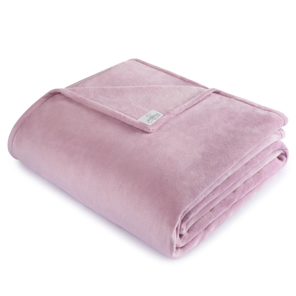 MegaBee Throw Blanket ~ Dusty Lavender